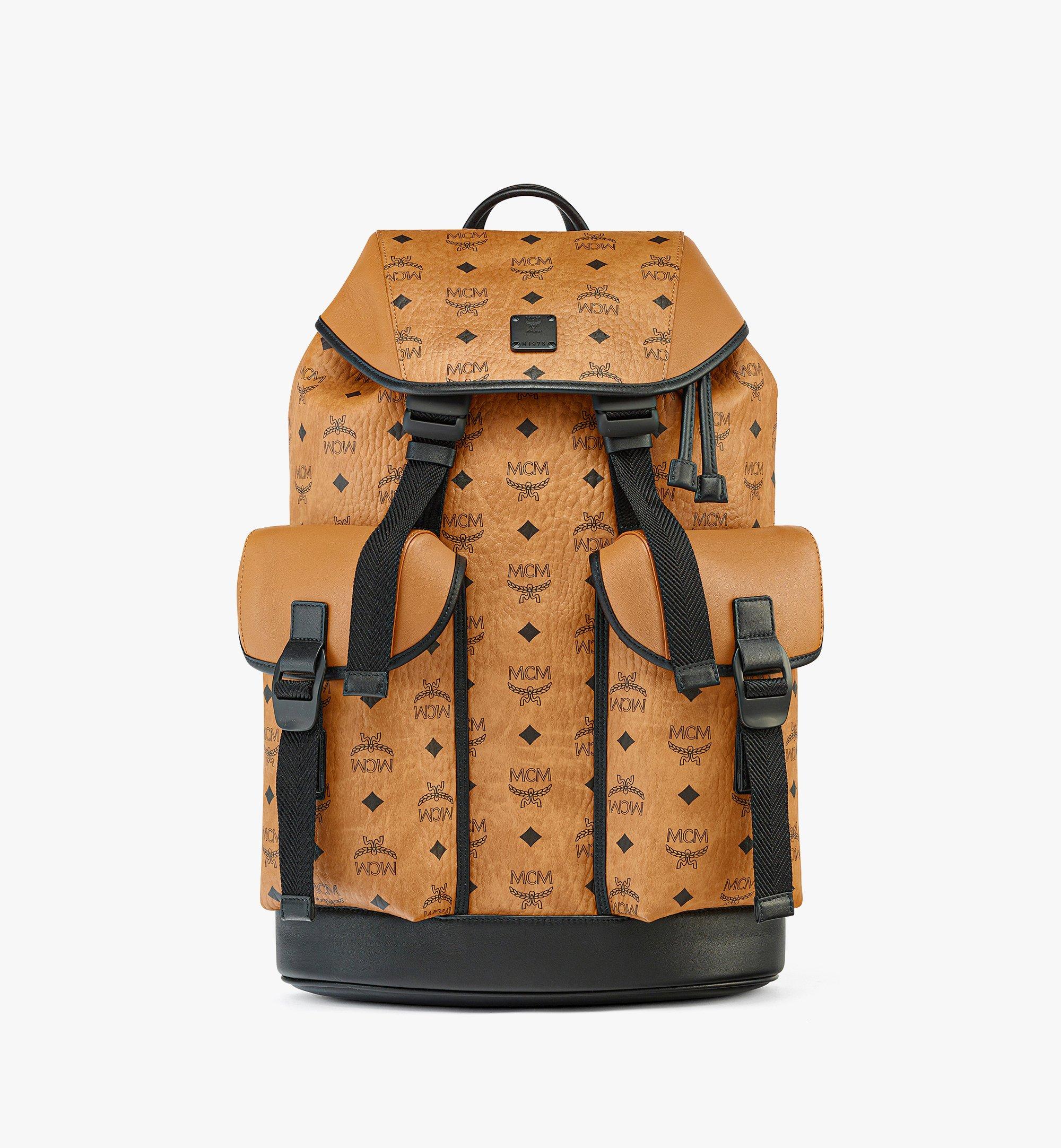 Mcm backpack store light blue